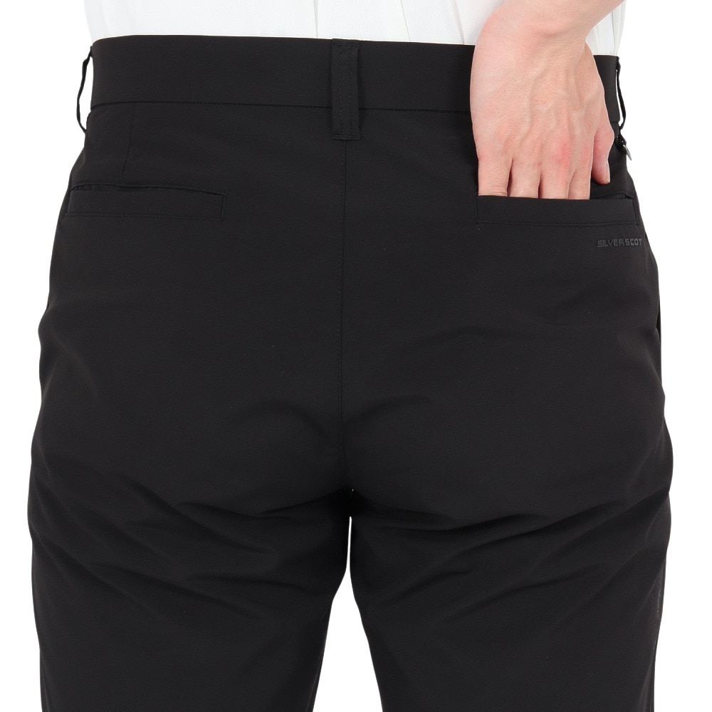 シルバースコット845（SILVERSCOTT845）（メンズ）ゴルフウェア TYPE1 STRAIGHT パンツ SS25SSP001 BLK