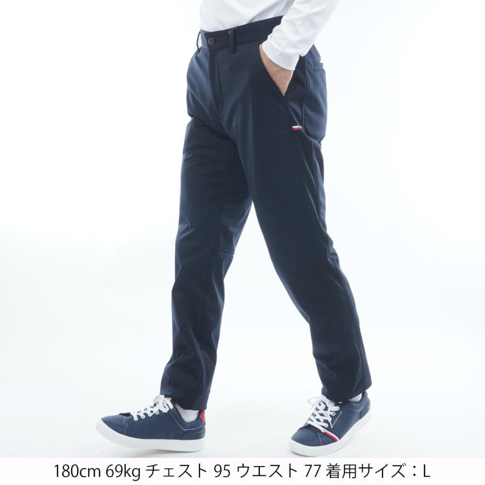 トミーヒルフィガー（TOMMY HILFIGER）（メンズ）ゴルフウェア ウインドプルーフ テーパードパンツ THMA584-NVY