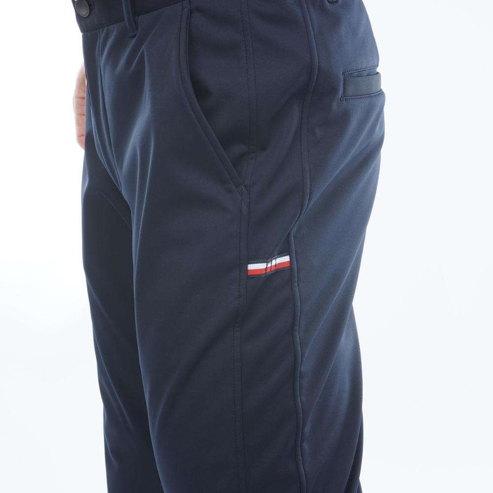 トミーヒルフィガー（TOMMY HILFIGER）（メンズ）ゴルフウェア ウインドプルーフ テーパードパンツ THMA584-NVY
