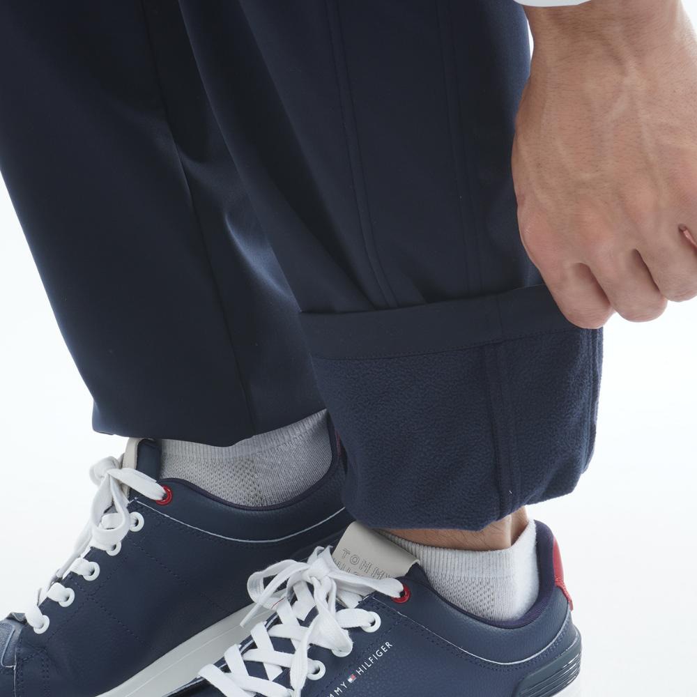 トミーヒルフィガー（TOMMY HILFIGER）（メンズ）ゴルフウェア ウインドプルーフ テーパードパンツ THMA584-NVY