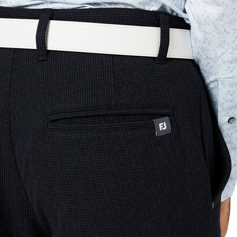 フットジョイ（FOOT JOY）（メンズ）ゴルフウェア 起毛 千鳥格子柄