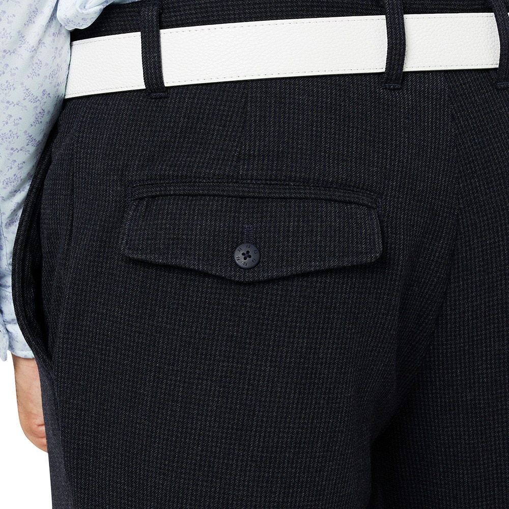 フットジョイ（FOOT JOY）（メンズ）ゴルフウェア 起毛 千鳥格子柄