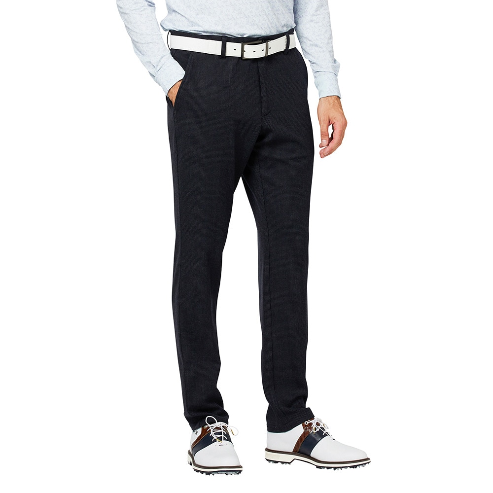 フットジョイ(FOOT JOY)ゴルフウェア 起毛 千鳥格子柄 ロングパンツ FJ-F25-P06 38578(Men’s) フットジョイ（FOOT JOY）（メンズ）ゴルフウェア 起毛 千鳥格子柄