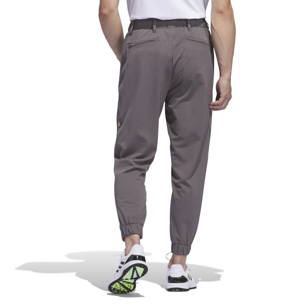 アディダス（adidas）（メンズ）ゴルフウェア 吸汗速乾 U365 ツイストニット ルーズフィットベントジョガーパンツ KOV89-IU2821CHCL