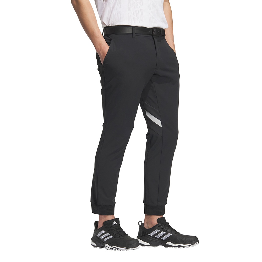 アディダス（adidas）（メンズ）ゴルフウェア 撥水 ビヨンド ザ コース EX-Stretch active ジョガーパンツ KUK54-JG1367BLK