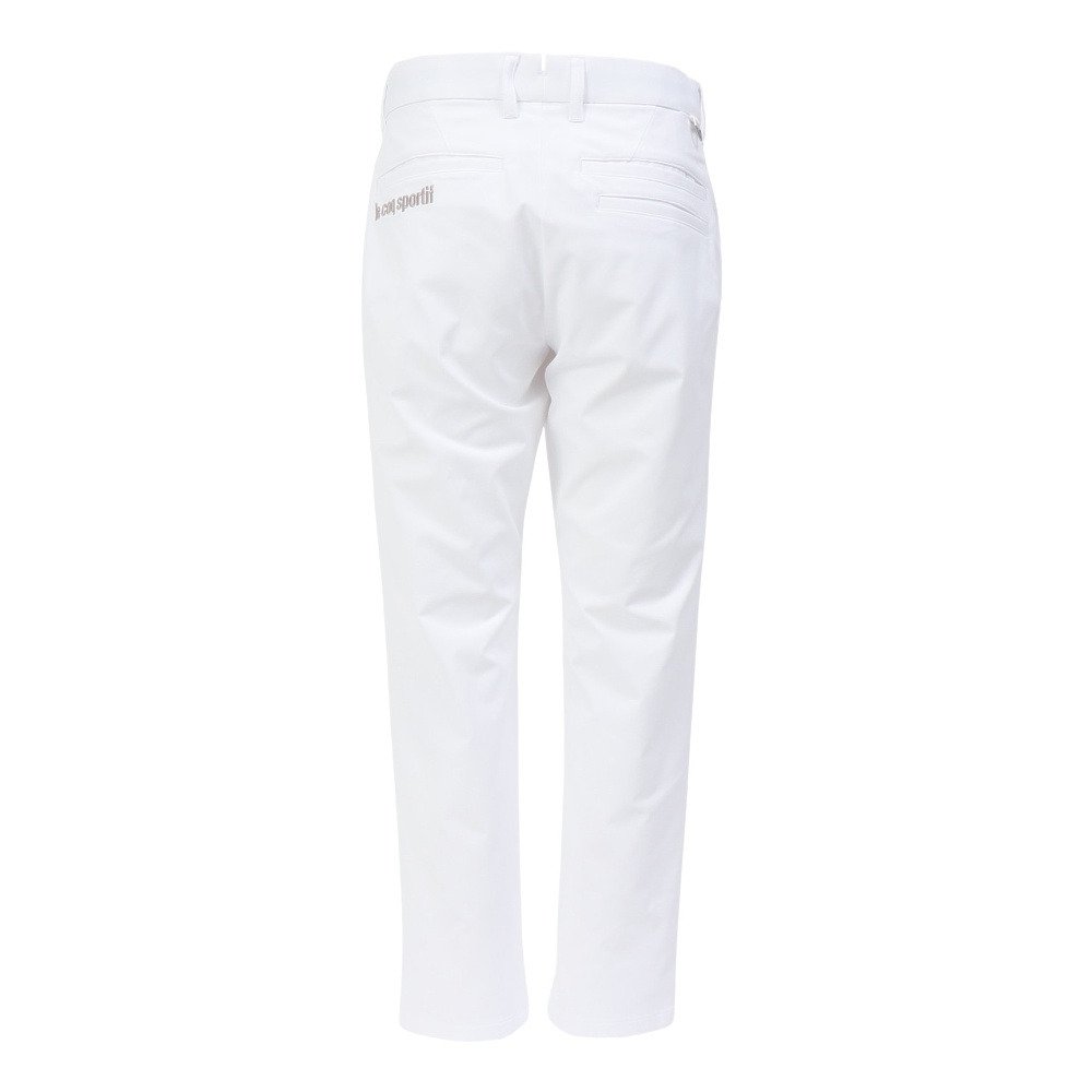 ルコックスポルティフ（lecoqsportif）（メンズ）ゴルフウェア 吸汗 遮熱 防汚2WAY ストレッチ テーパードパンツ LG6SLP50M WH00