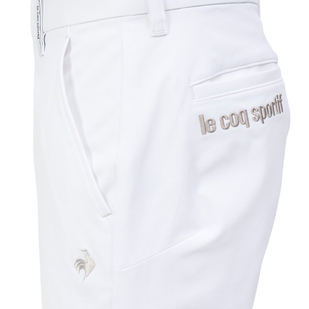 ルコックスポルティフ（lecoqsportif）（メンズ）ゴルフウェア 吸汗 遮熱 防汚2WAY ストレッチ テーパードパンツ LG6SLP50M WH00