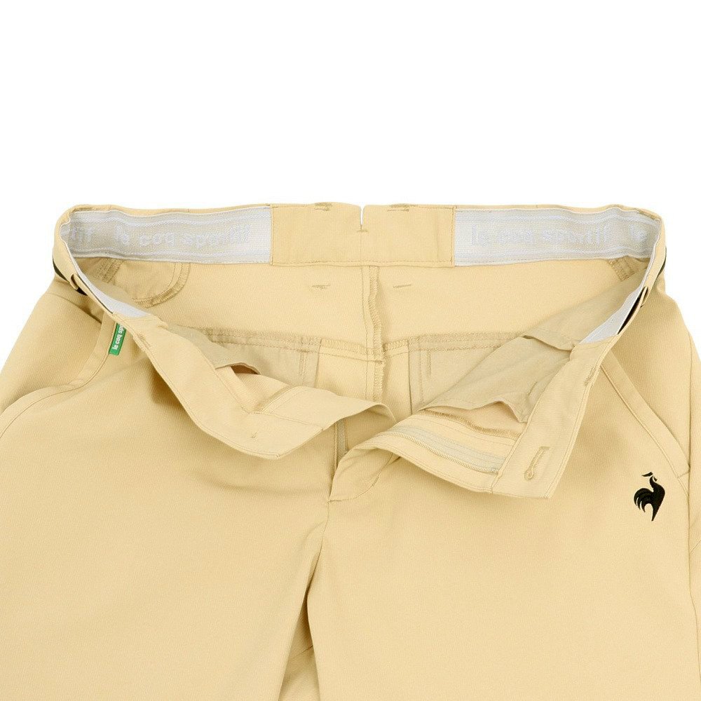 ルコックスポルティフ（lecoqsportif）（メンズ）ゴルフウェア ウエストアジャスター付 接触冷感 テーパードパンツ LG6SLP52M BG00
