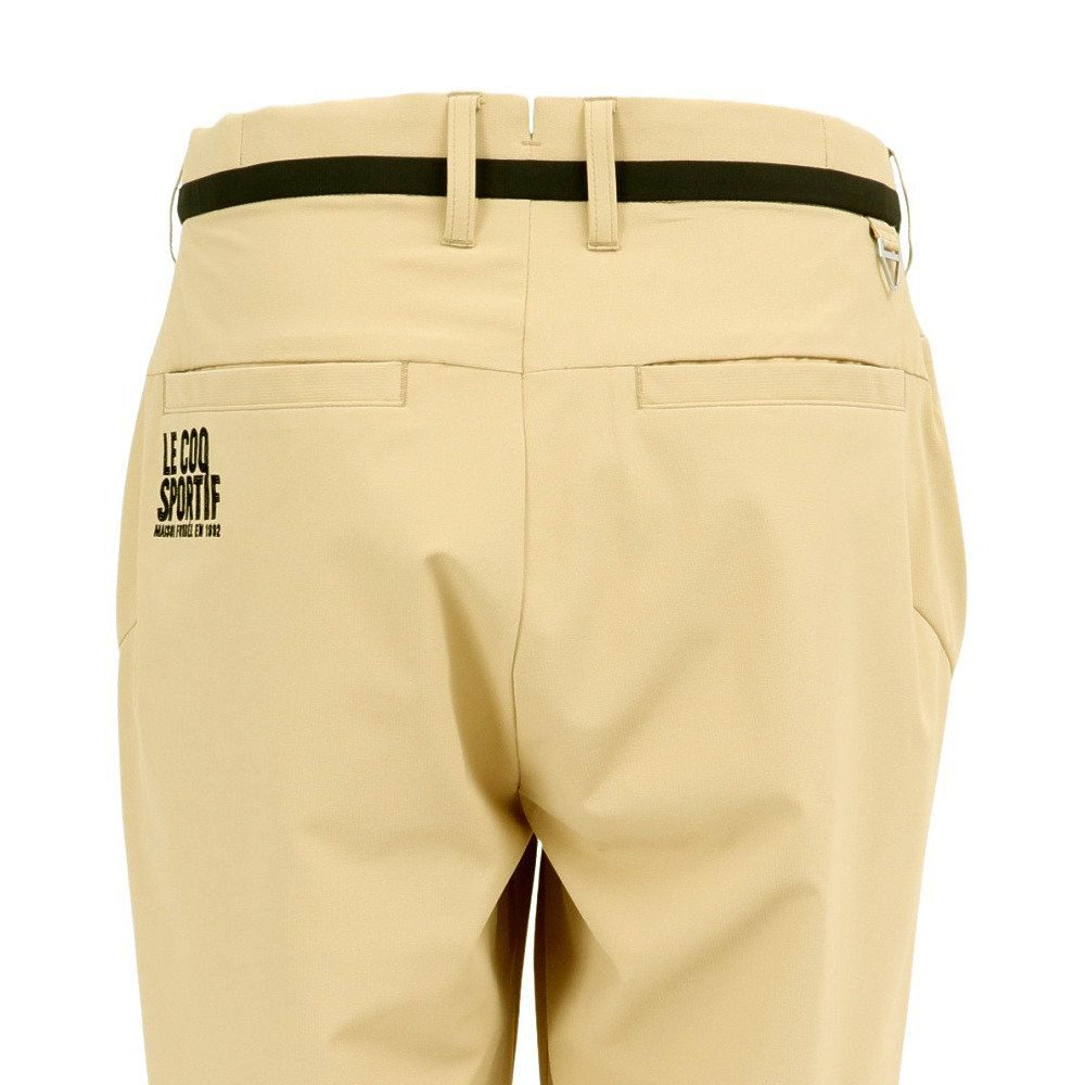 ルコックスポルティフ（lecoqsportif）（メンズ）ゴルフウェア ウエストアジャスター付 接触冷感 テーパードパンツ LG6SLP52M BG00