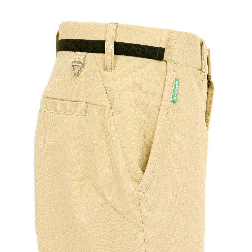 ルコックスポルティフ（lecoqsportif）（メンズ）ゴルフウェア ウエストアジャスター付 接触冷感 テーパードパンツ LG6SLP52M BG00
