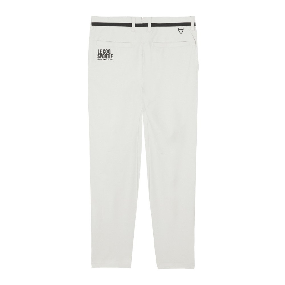 ルコックスポルティフ（lecoqsportif）（メンズ）ゴルフウェア ウエストアジャスター付 接触冷感 テーパードパンツ LG6SLP52M GY00