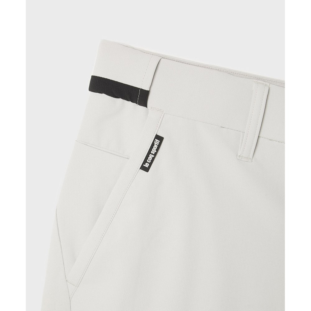 ルコックスポルティフ（lecoqsportif）（メンズ）ゴルフウェア ウエストアジャスター付 接触冷感 テーパードパンツ LG6SLP52M GY00