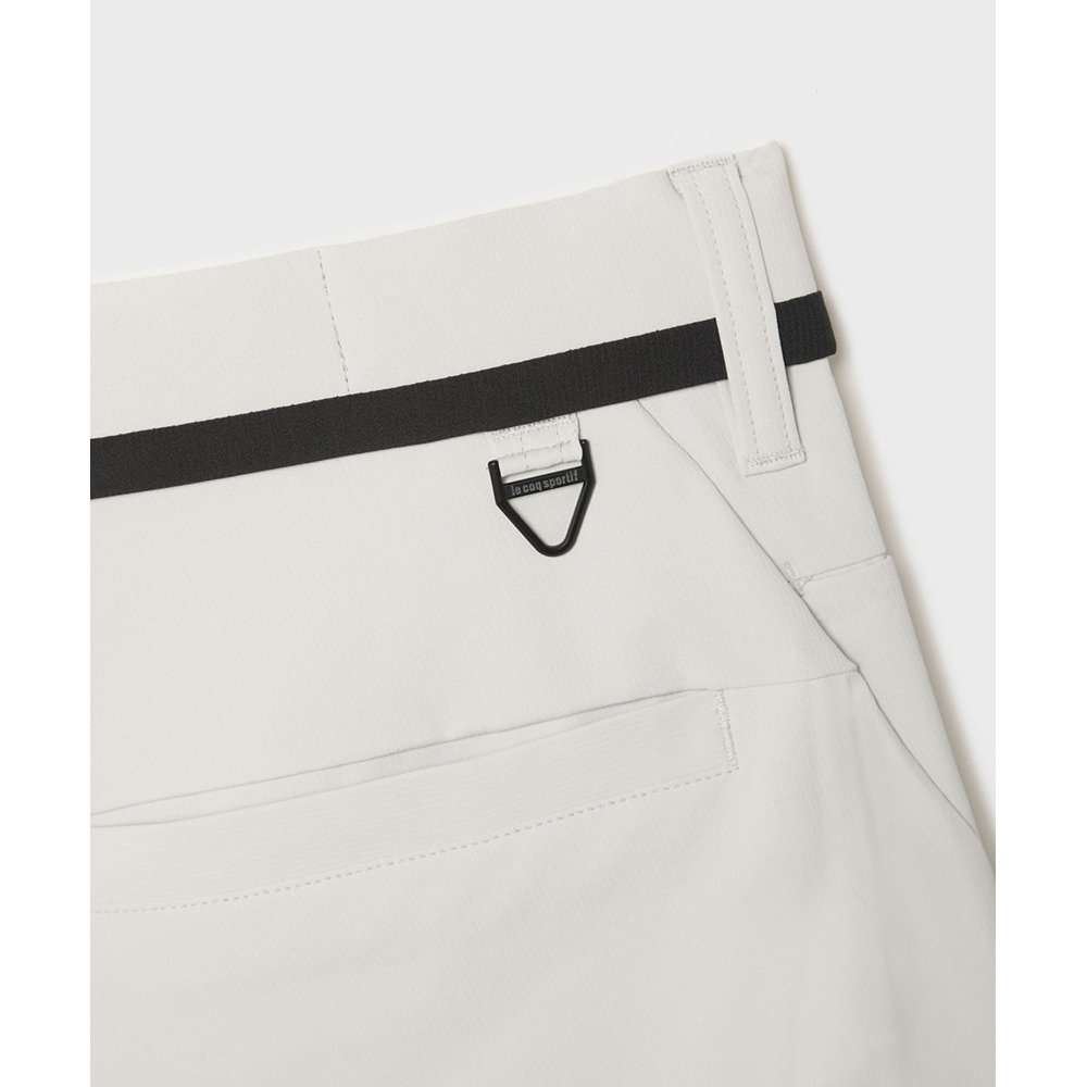 ルコックスポルティフ（lecoqsportif）（メンズ）ゴルフウェア ウエストアジャスター付 接触冷感 テーパードパンツ LG6SLP52M GY00