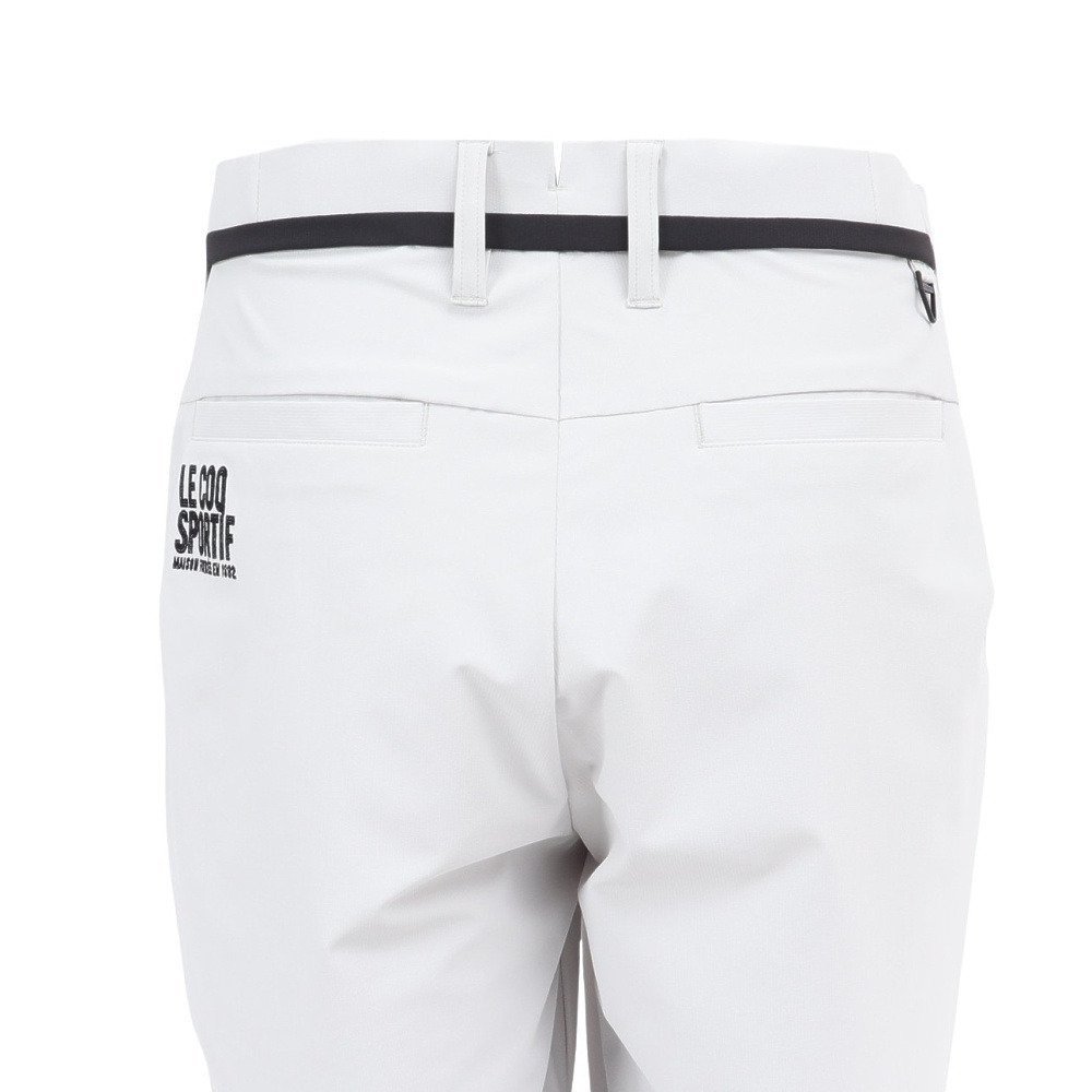 ルコックスポルティフ（lecoqsportif）（メンズ）ゴルフウェア ウエストアジャスター付 接触冷感 テーパードパンツ LG6SLP52M GY00