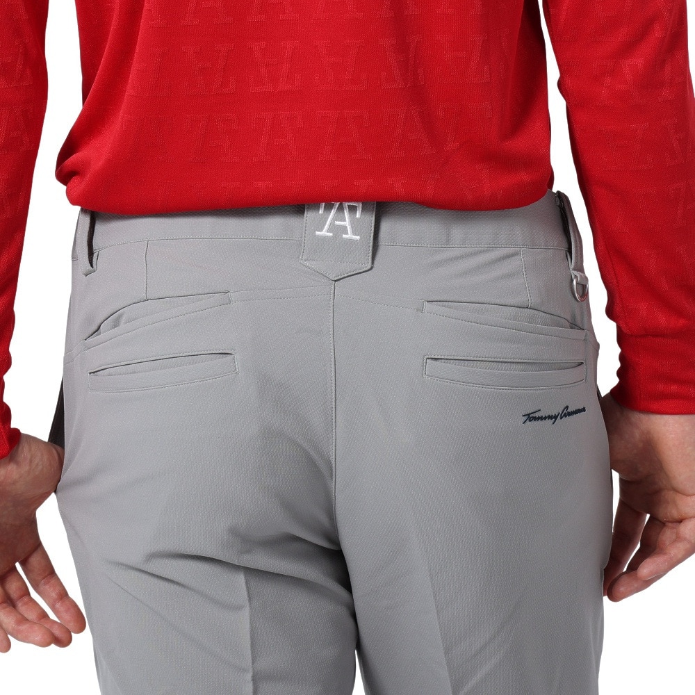 トミーアーマー（Tommy Armour）（メンズ）ゴルフウェア UV UPF50 軽量 ストレッチ 2タックパンツ TATF22S022172 GRY
