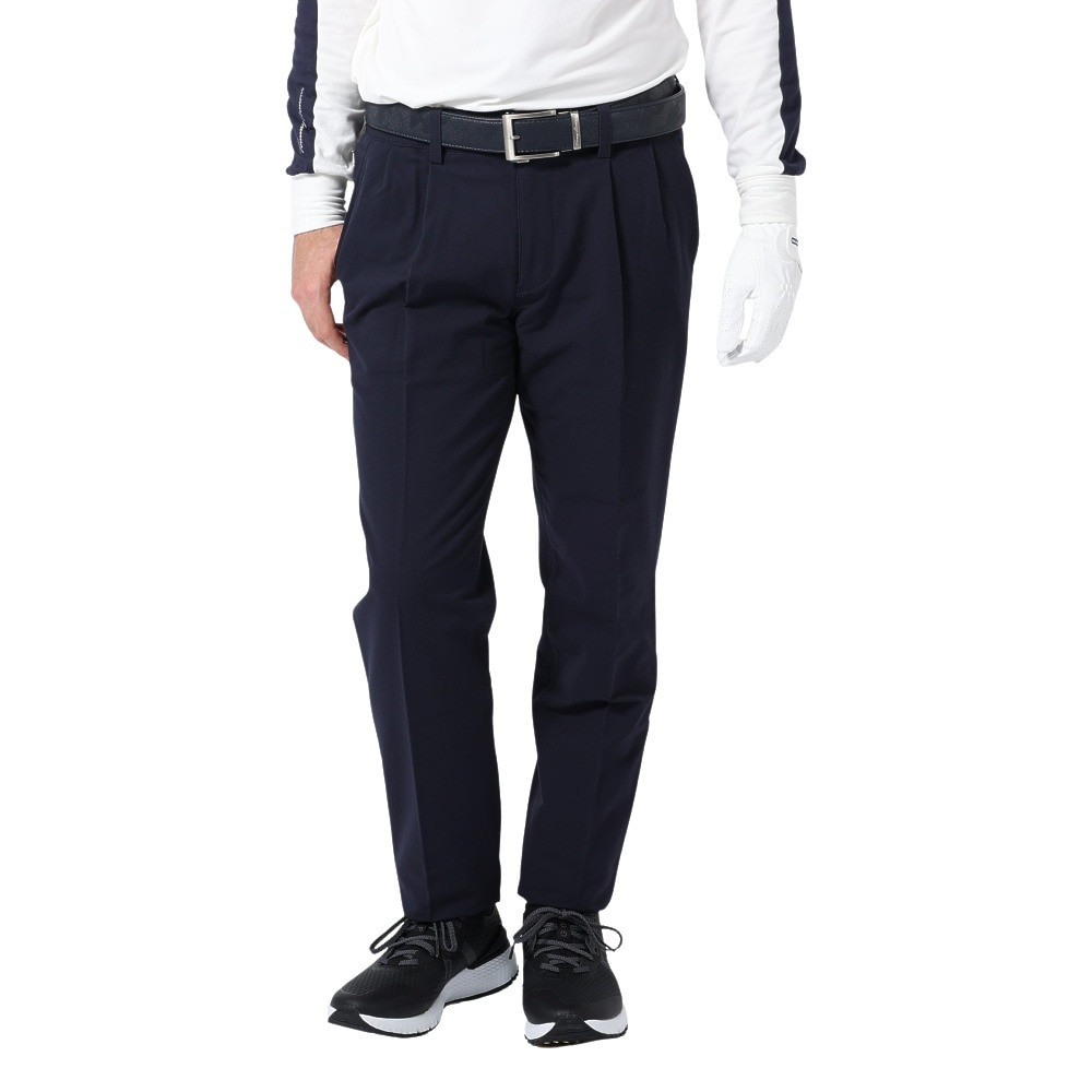 トミーアーマー（Tommy Armour）（メンズ）ゴルフウェア UV UPF50 軽量 ストレッチ 2タックパンツ TATF22S022172 NVY