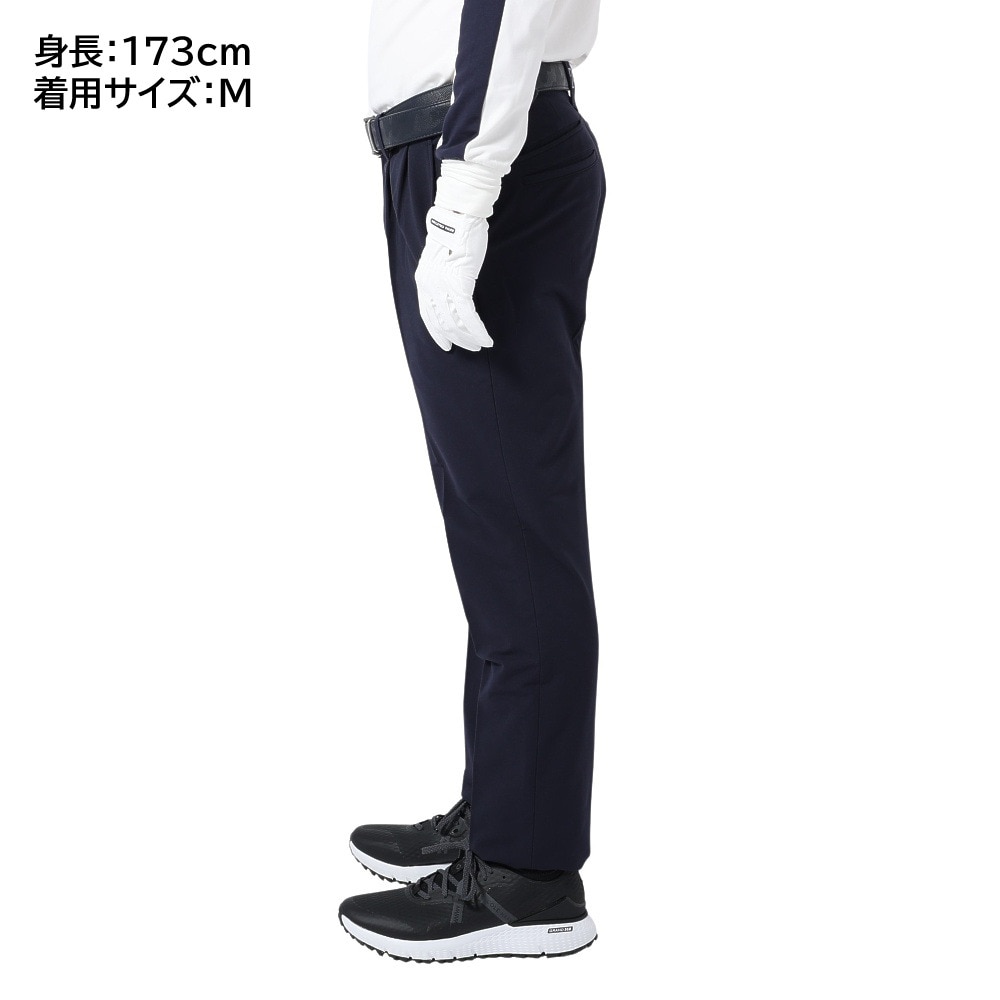 トミーアーマー（Tommy Armour）（メンズ）ゴルフウェア UV UPF50 軽量 ストレッチ 2タックパンツ TATF22S022172 NVY