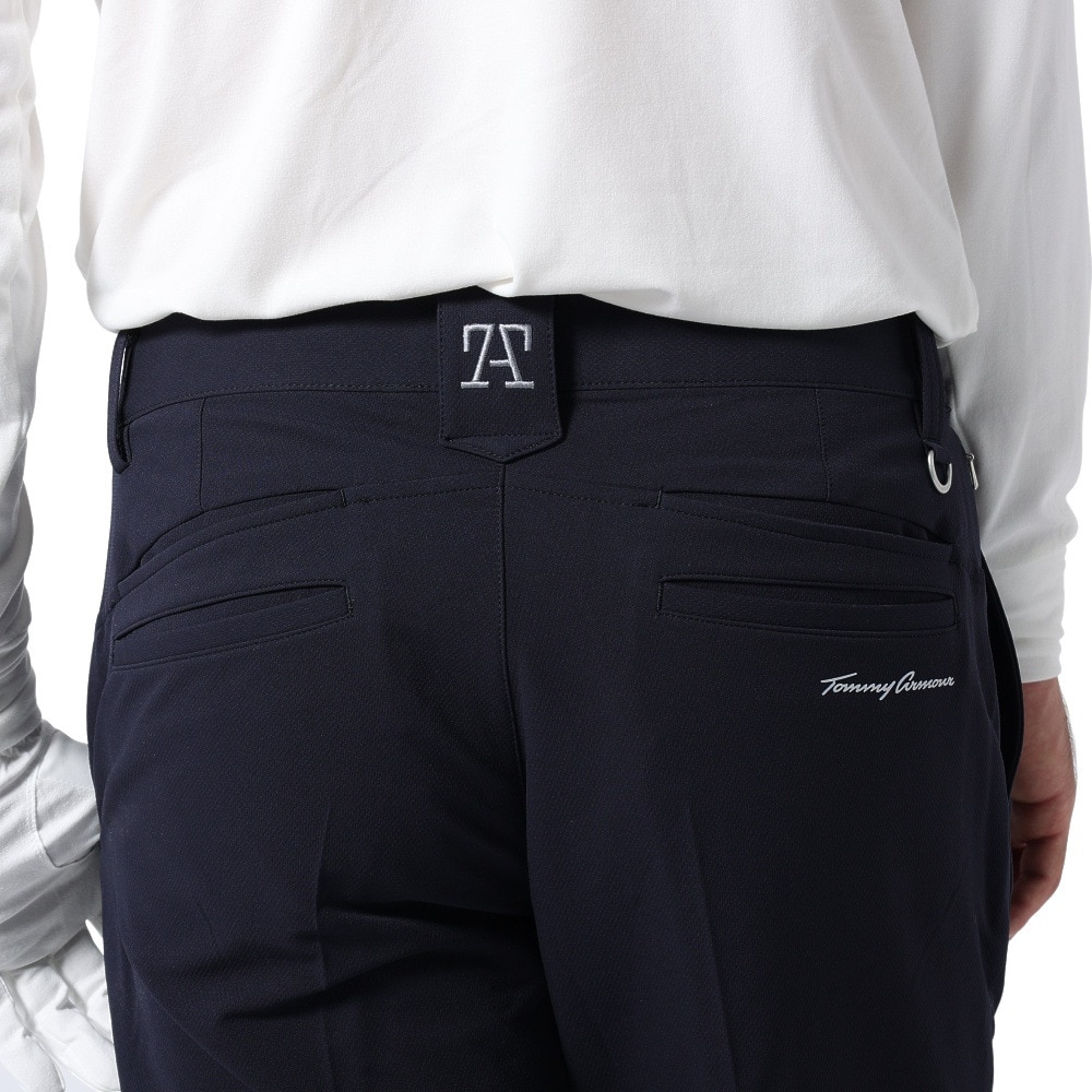 トミーアーマー（Tommy Armour）（メンズ）ゴルフウェア UV UPF50 軽量 ストレッチ 2タックパンツ TATF22S022172 NVY