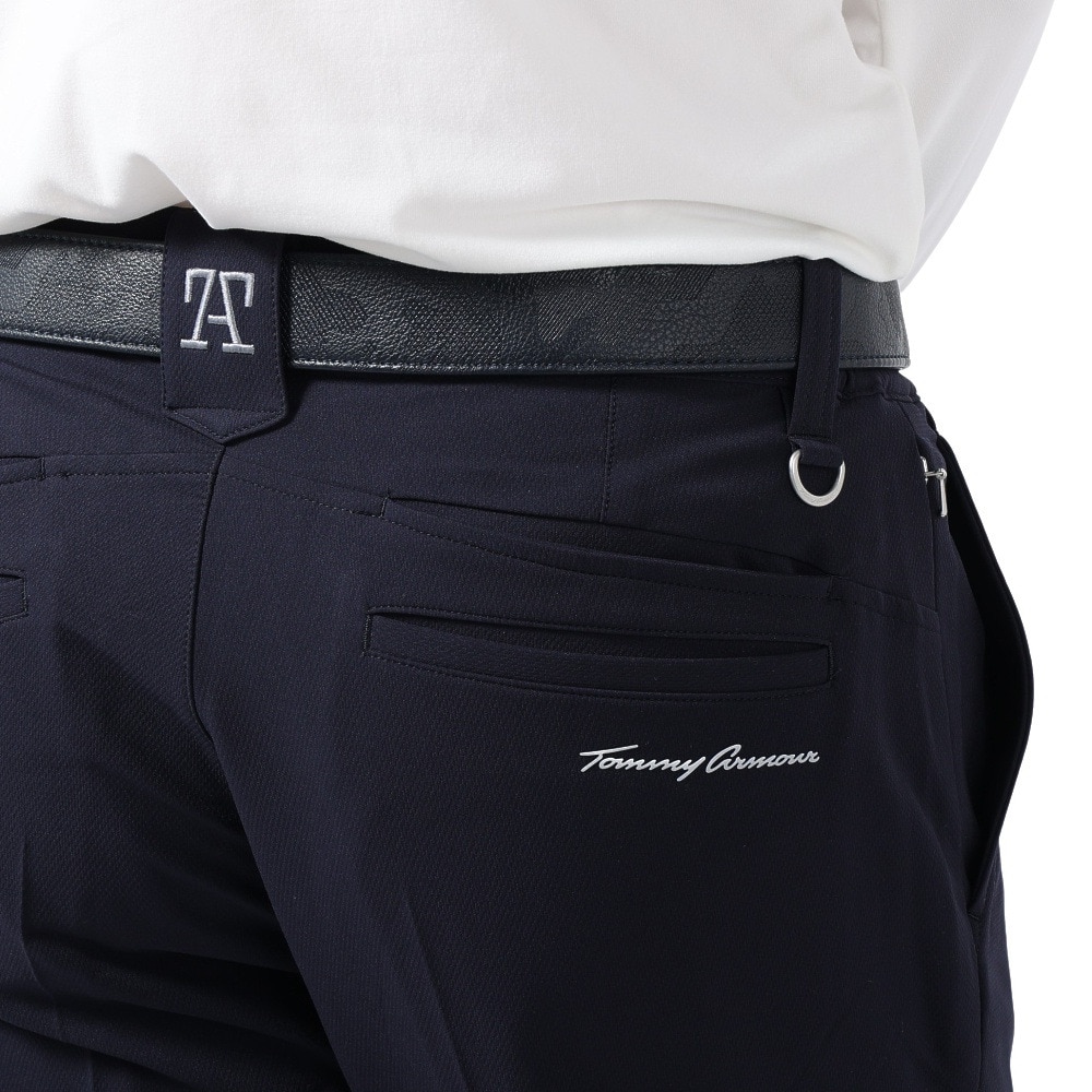 トミーアーマー（Tommy Armour）（メンズ）ゴルフウェア UV UPF50 軽量 ストレッチ 2タックパンツ TATF22S022172 NVY