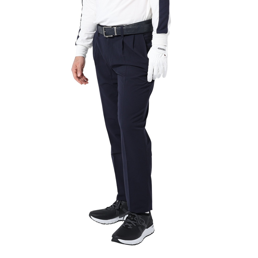 トミーアーマー（Tommy Armour）（メンズ）ゴルフウェア UV UPF50 軽量 ストレッチ 2タックパンツ TATF22S022172 NVY