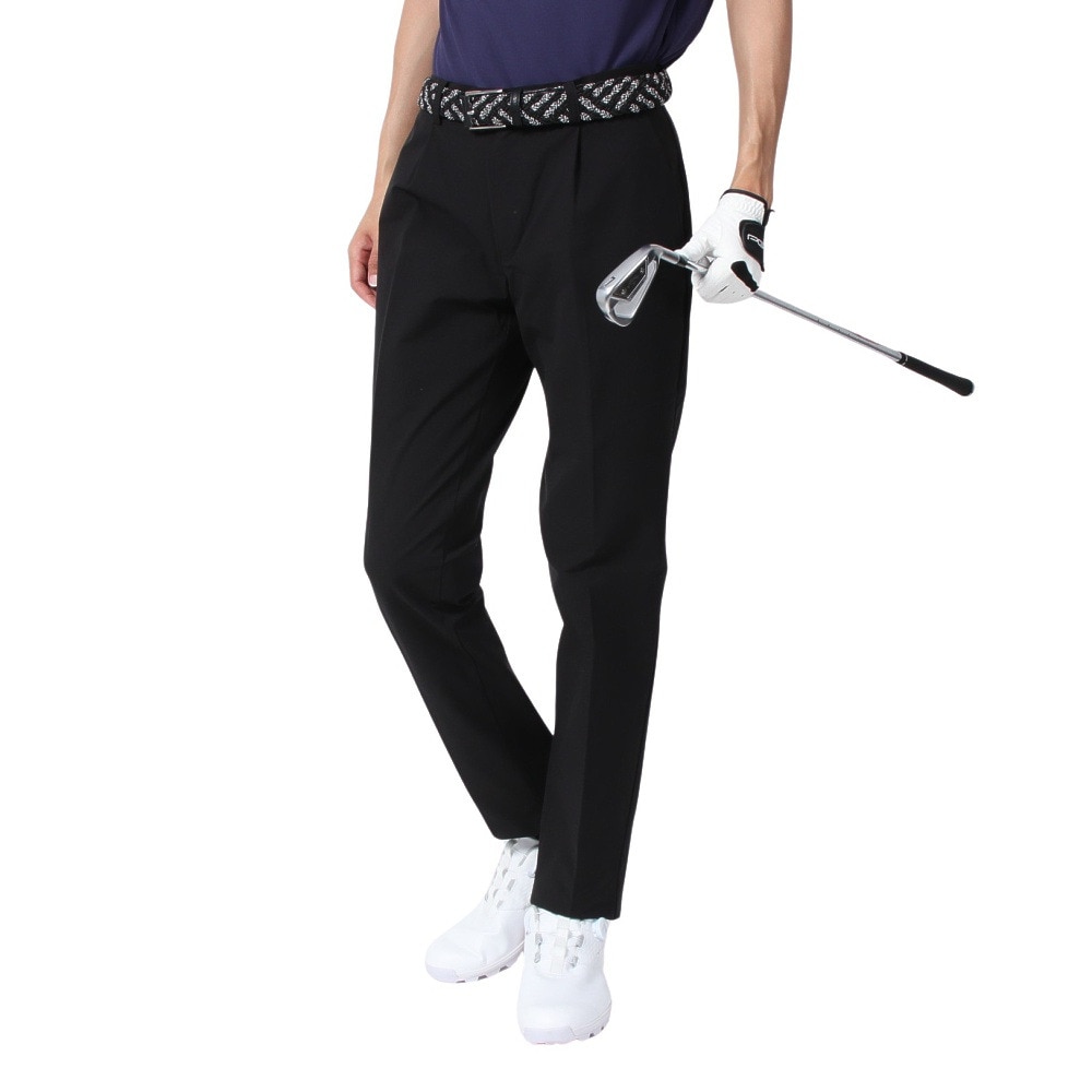 トミーアーマー（Tommy Armour）（メンズ）ゴルフウェア ロングパンツ ベーシックタックパンツ TATSV24B020102 BLK