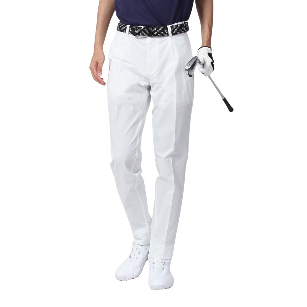 トミーアーマー（Tommy Armour）（メンズ）ゴルフウェア ロングパンツ ベーシックタックパンツ TATSV24B020102 WHT