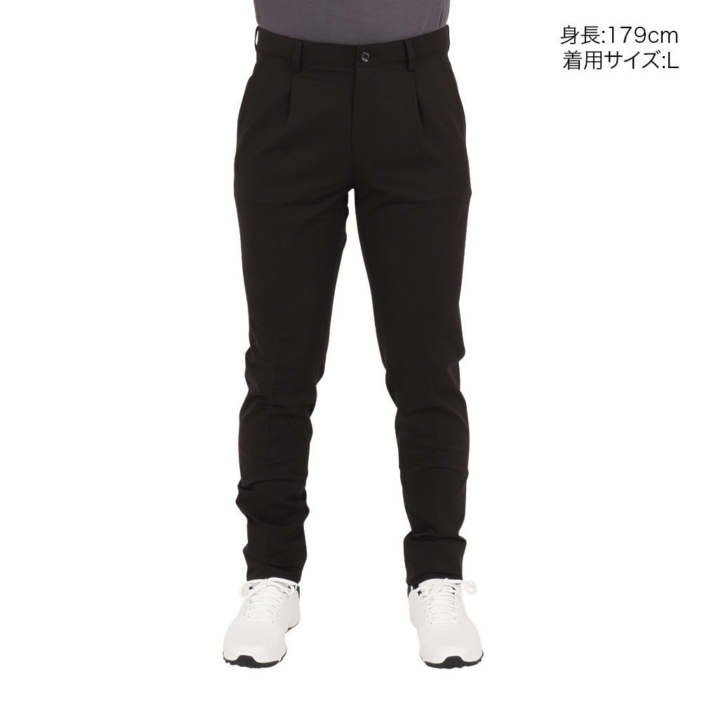 トミーアーマー（Tommy Armour）（メンズ）ゴルフウェア 撥水 ベーシック タックパンツ TAMP24B020112 BLK