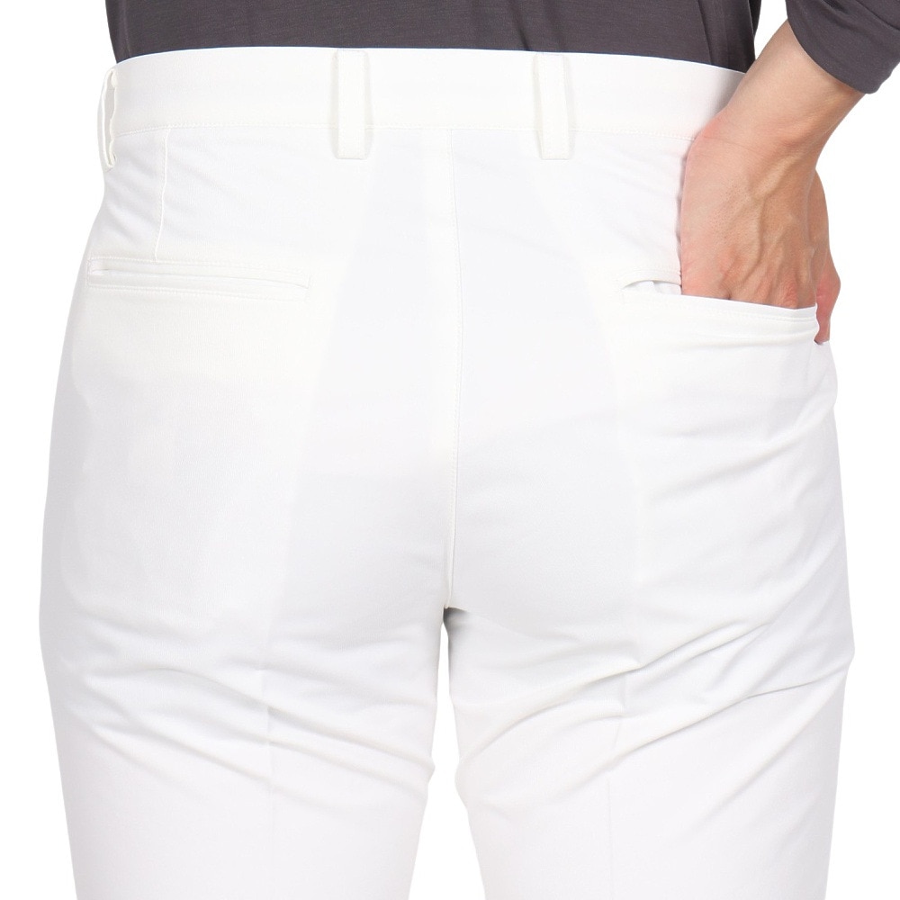 トミーアーマー（Tommy Armour）（メンズ）ゴルフウェア 撥水 ベーシック タックパンツ TAMP24B020112 WHT