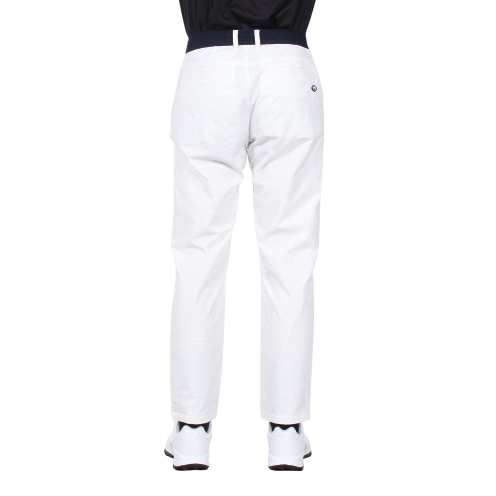フィドラ（FIDRA）（メンズ）ゴルフウェア ストレッチ チェックロングパンツ FD5QTD23 WHT