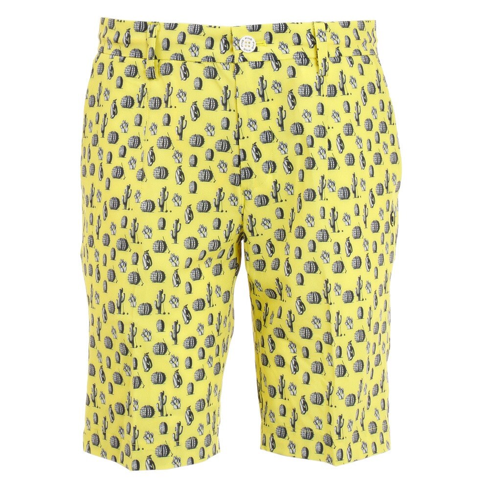  撥水 サボテン柄ショートパンツ 621-1132005-060