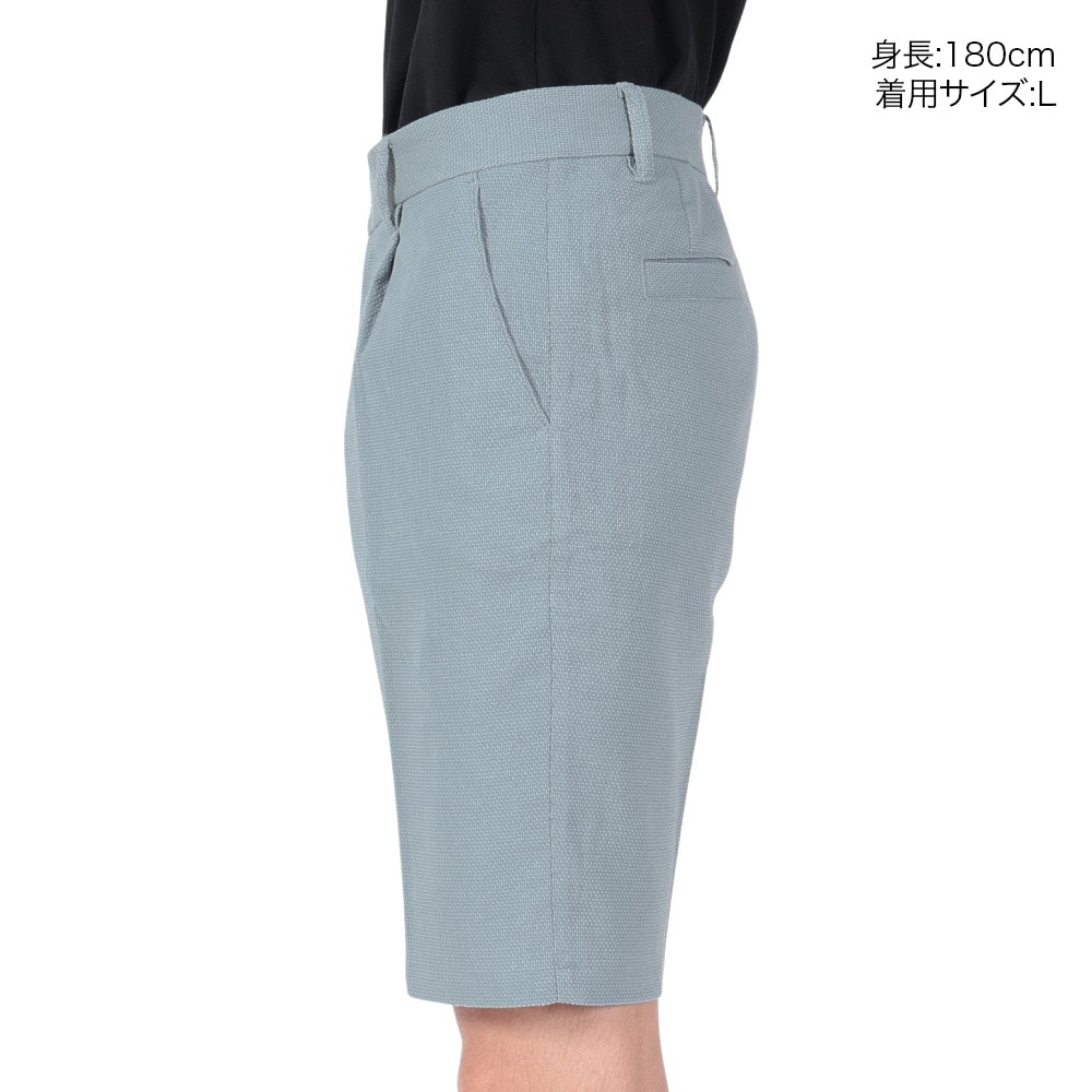フィドラ（FIDRA）（メンズ）ゴルフウェア ショートパンツ ストレッチ ジャガードショーツ FD5MTC19 GRY