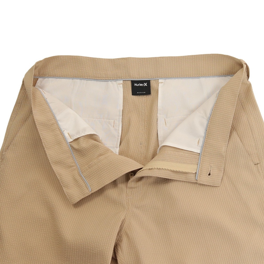ハーレー（HURLEY）（メンズ）ゴルフウェア 吸汗速乾 ドライ 快適プレー SEERSUCKER ショートパンツ ハーフパンツ MWS2200004-BEG