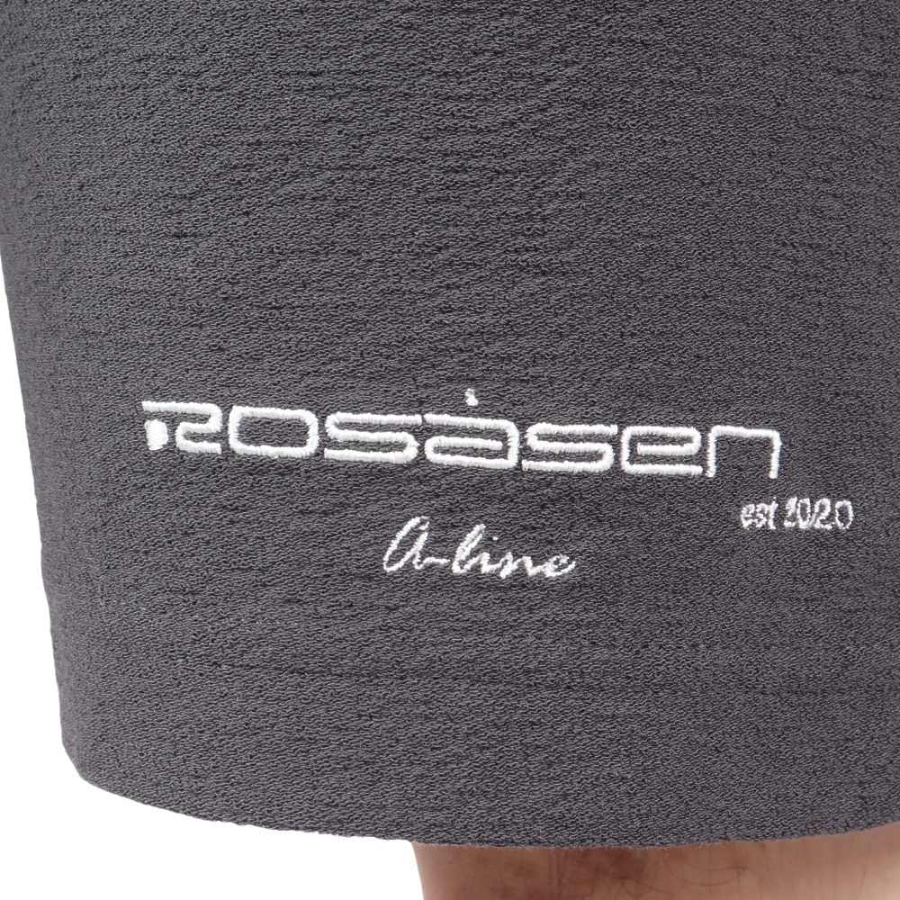 ROSASEN（メンズ）ゴルフウェア A-Line ドライタッチパイル風ショートパンツ ハーフパンツ 047-78442-018