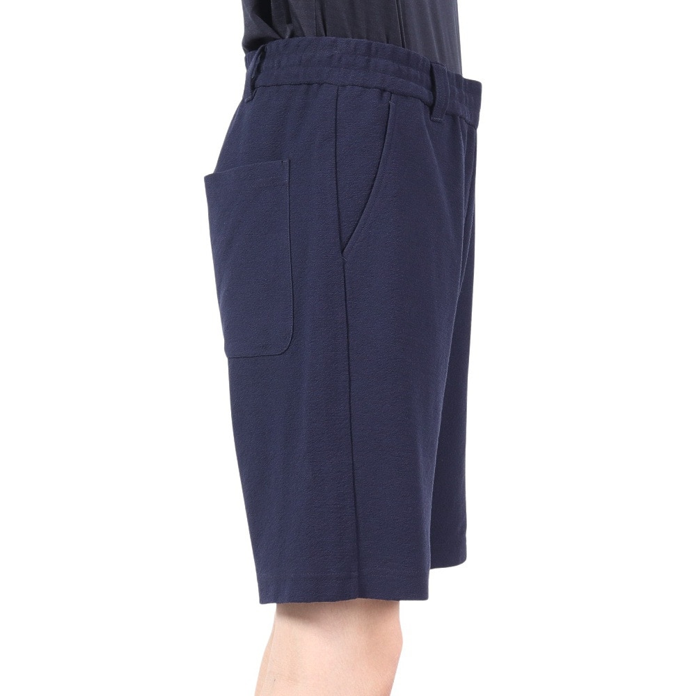 ROSASEN（メンズ）ゴルフウェア A-Line ドライタッチパイル風ショートパンツ ハーフパンツ 047-78442-098
