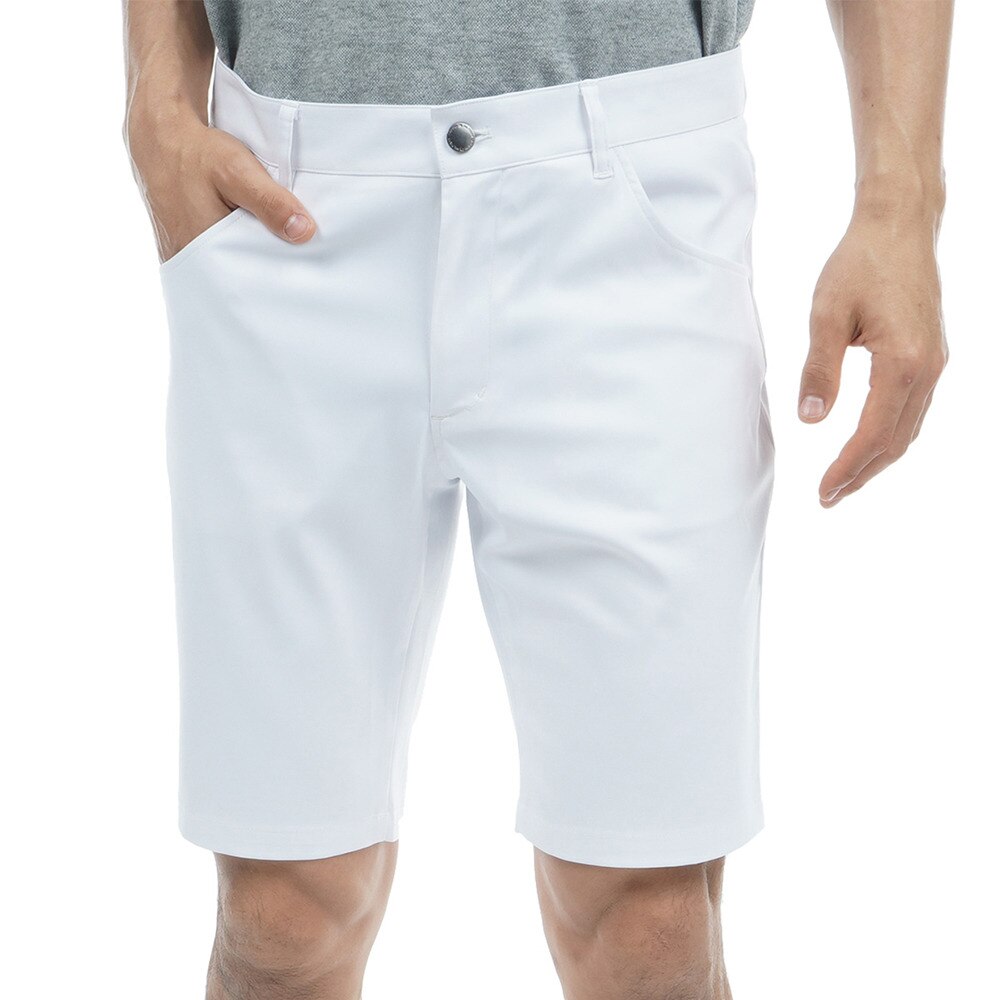 トミーヒルフィガー（TOMMY HILFIGER）（メンズ）ゴルフウェア ベーシック ショートパンツ THMA323-WHT  ゴルフ用品はヴィクトリアゴルフ