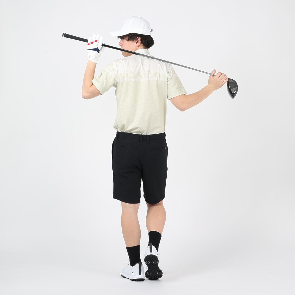 トラヴィスマシュー（Travis Mathew）（メンズ）ゴルフウェア 吸水 速乾 チノ AP TM SP ハーフパンツ ショートパンツ 7AH036 M 0BLK 23SS B