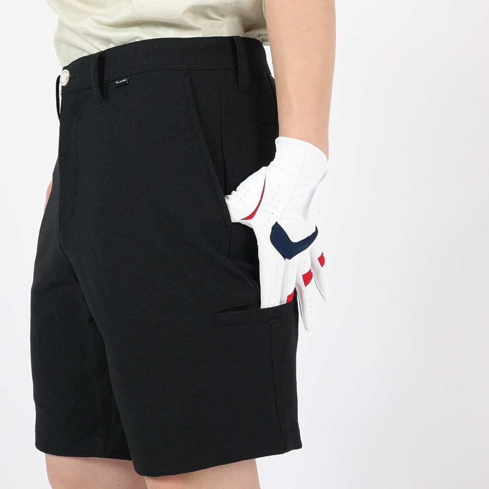 トラヴィスマシュー（Travis Mathew）（メンズ）ゴルフウェア 吸水 速乾 チノ AP TM SP ハーフパンツ ショートパンツ 7AH036 M 0BLK 23SS B