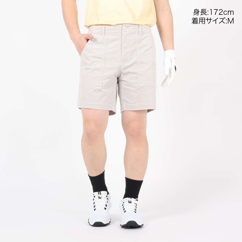 トラヴィスマシュー（Travis Mathew）（メンズ）ゴルフウェア CORDUROY AP TM SP ハーフパンツ ショートパンツ 7AH048 M 0MCR 23SS B