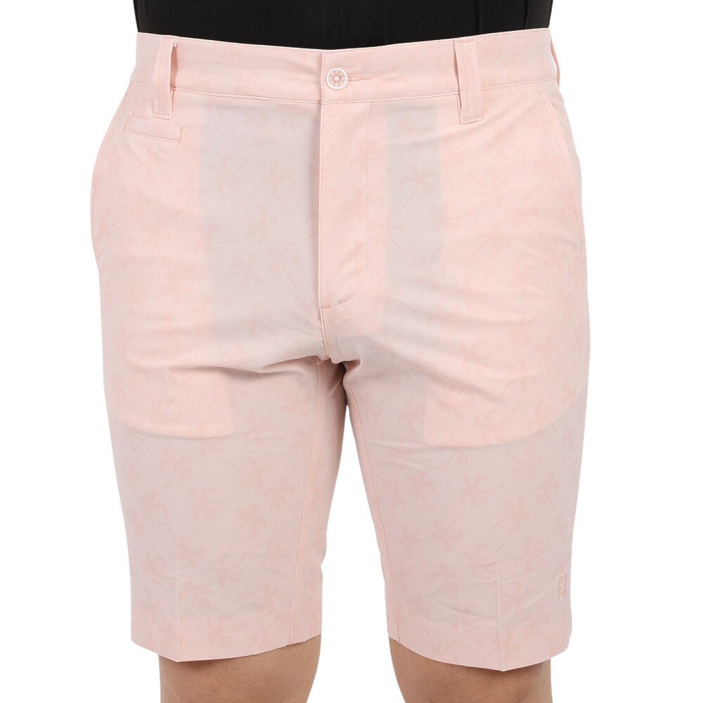 フットジョイ（FootJoy）（メンズ）ゴルフウェア 吸汗 速乾 パームツリープリントショートパンツ FJ-S23-P05 80519 80517