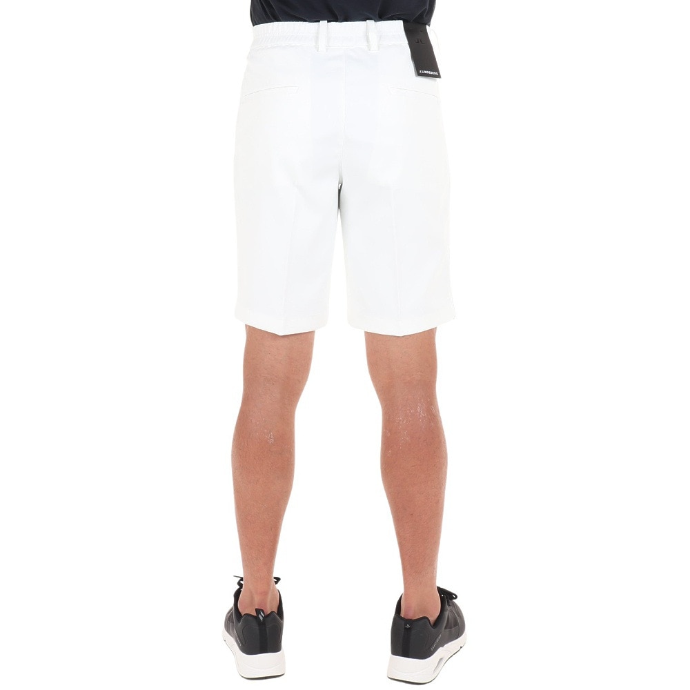 J.LINDEBERG（メンズ）ゴルフウェア 撥水 速乾 ショートパンツ Stuart Stripe サイドラインハーフパンツ 071-78541-004