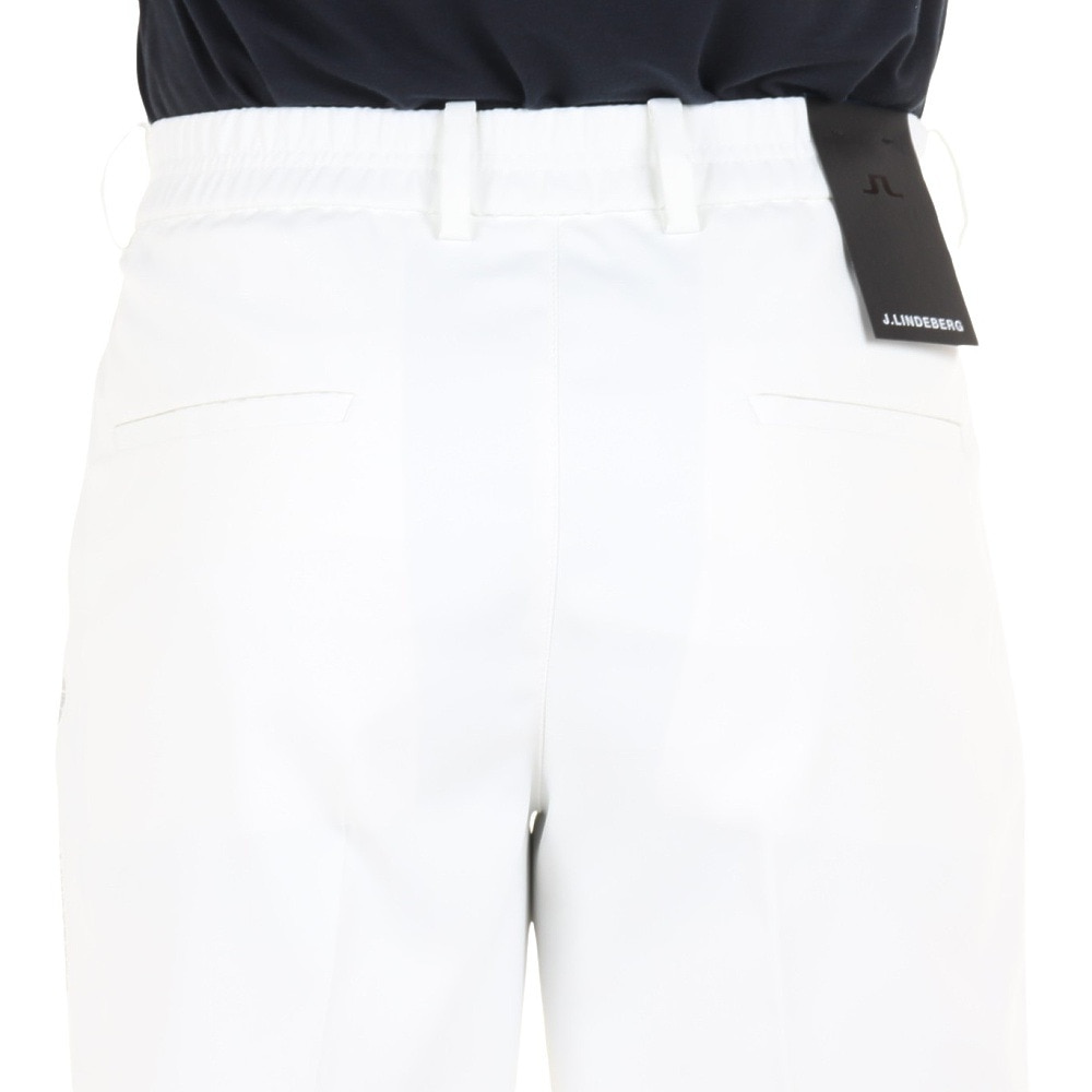 J.LINDEBERG（メンズ）ゴルフウェア 撥水 速乾 ショートパンツ Stuart Stripe サイドラインハーフパンツ 071-78541-004
