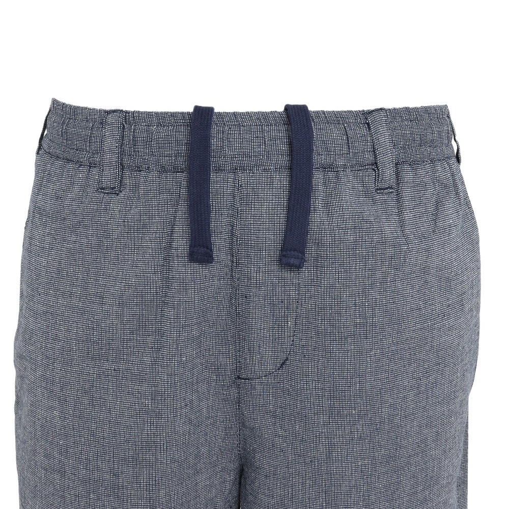 マルボンゴルフ（Malbon Glolf）（メンズ）ゴルフウェア Linen ショートパンツ M-7542-NVY