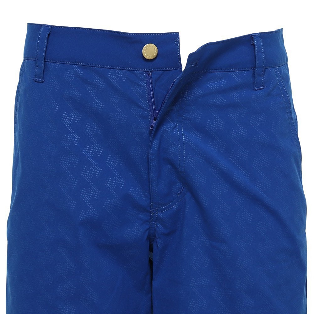 レザレクション（Resurrection）（メンズ）ゴルフウェア GM エンボスパンツ ハーフパンツ 23SSPT11-M BLU