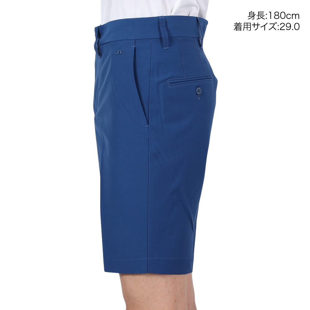 J.LINDEBERG（メンズ）ゴルフウェア 撥水 軽量 Eloy ハーフパンツ 071-71542-097