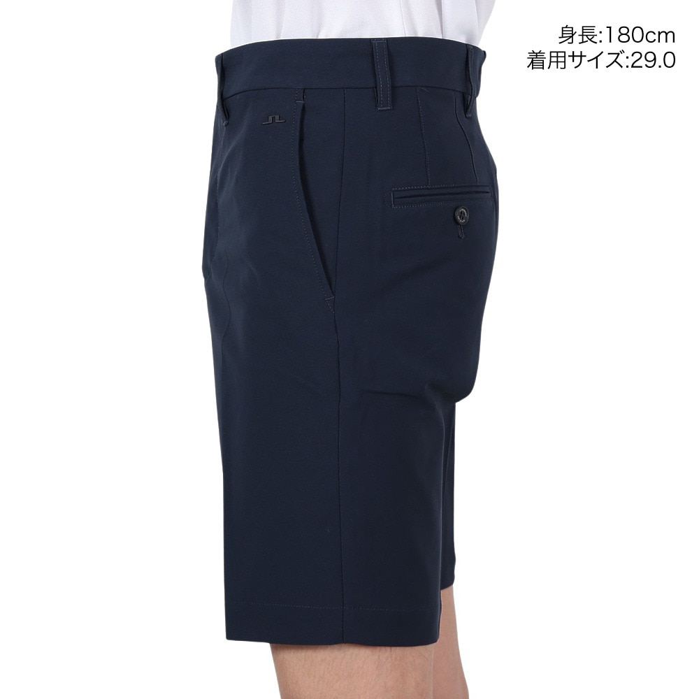 J.LINDEBERG（メンズ）ゴルフウェア 撥水 軽量 Eloy ハーフパンツ 071-71542-098