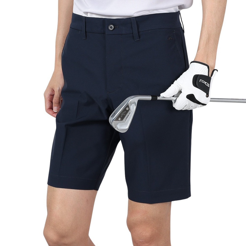 J.LINDEBERG（メンズ）ゴルフウェア 撥水 軽量 Eloy ハーフパンツ 071-71542-098