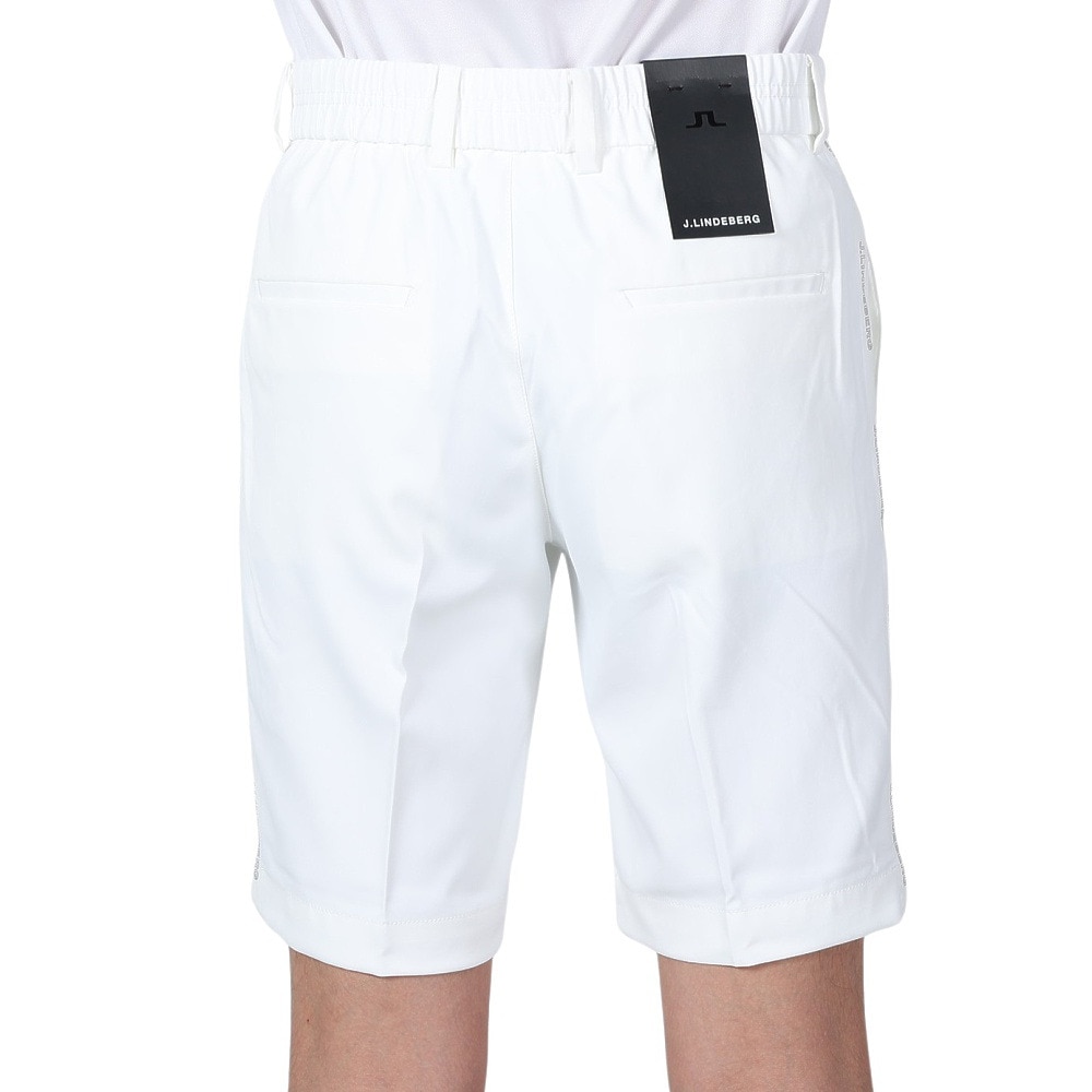 J.LINDEBERG（メンズ）ゴルフウェア ショートパンツ Stuart Stripe ショーツ ハーフパンツ 071-71543-004