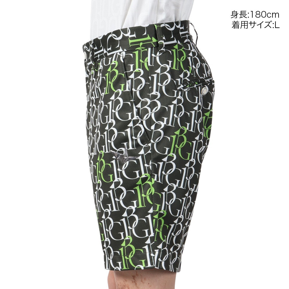 ウノ ピゥ ウノ ウグァーレ トレ（1PIU1UGUALE3）（メンズ）ゴルフウェア ショートパンツ 113G GRP137 KHK