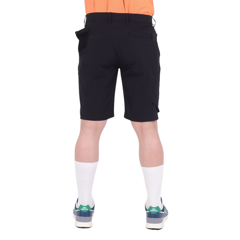 ザ・ワープ・バイ・エネーレ（The Warp By Ennerre）（メンズ）ゴルフウェア STRETCH CLOTH ショートパンツ WG5RTC12 BLK