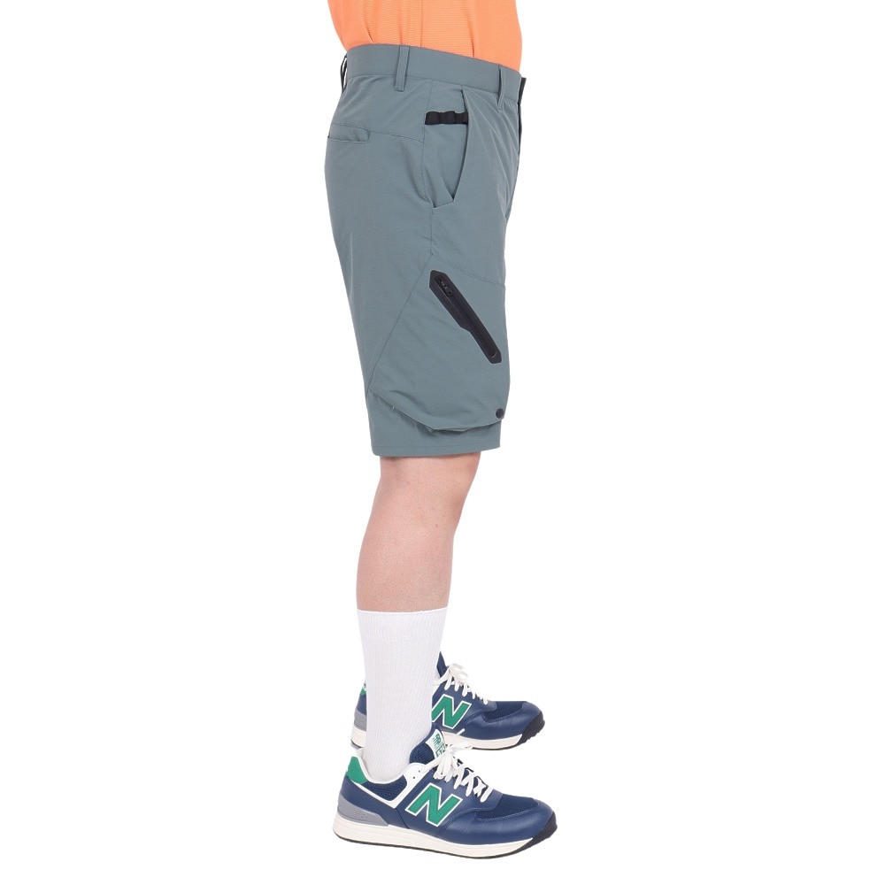 ザ・ワープ・バイ・エネーレ（The Warp By Ennerre）（メンズ）ゴルフウェア STRETCH CLOTH ショートパンツ WG5RTC12 KHK